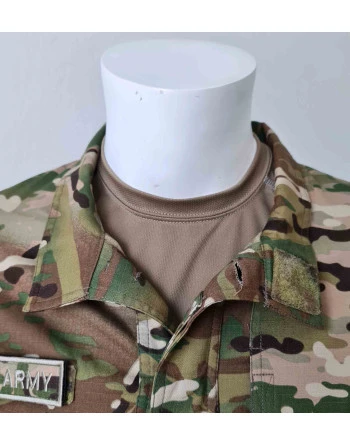 XGO T-shirt, TAN-499 med 4. Marineeskadron, tryk på bryst