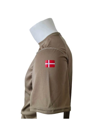 XGO - T-shirt, TAN-499 med HVK Nordfyn, tryk på bryst