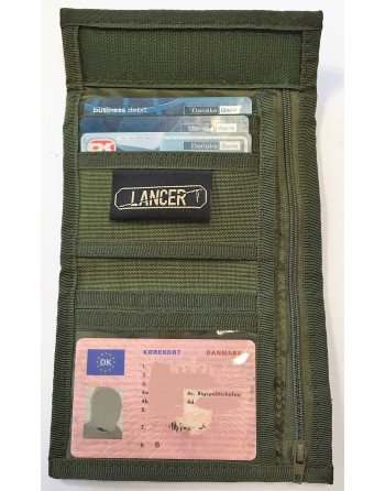 LANCER - Felttegnebog med ID lomme, klassisk