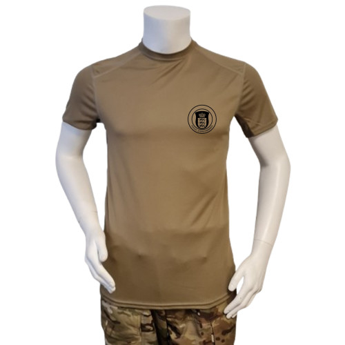 XGO - T-shirt, TAN-499 med POHVK Storstrømmen, tryk på bryst