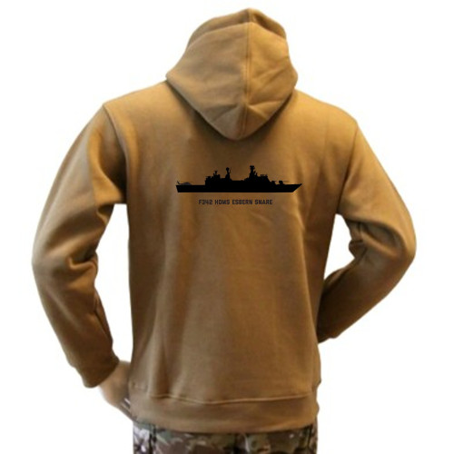 LANCER - Hoodie, Coyote m. Esbern Snare, tryk på ryg