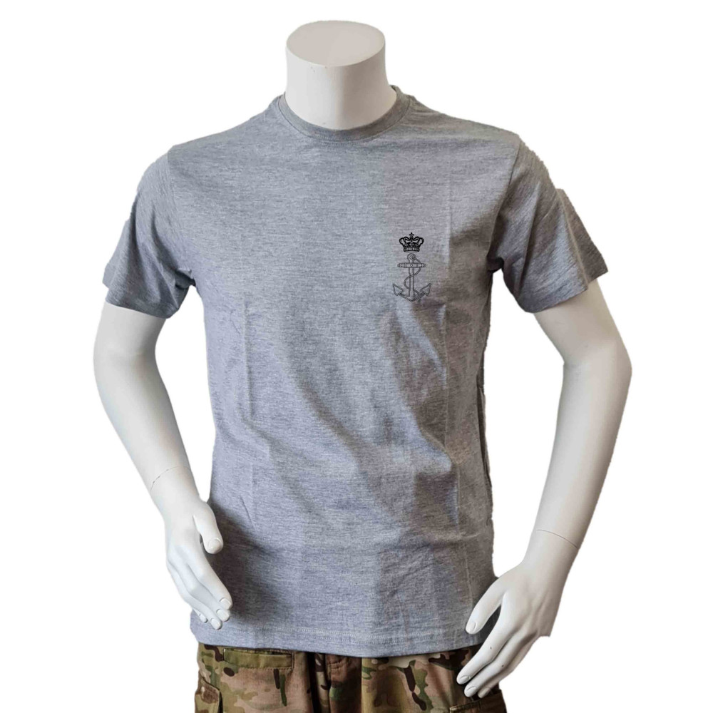 LANCER - T-shirt, MTS-Khaki m. HDMS Esbern Snare, tryk på ryg