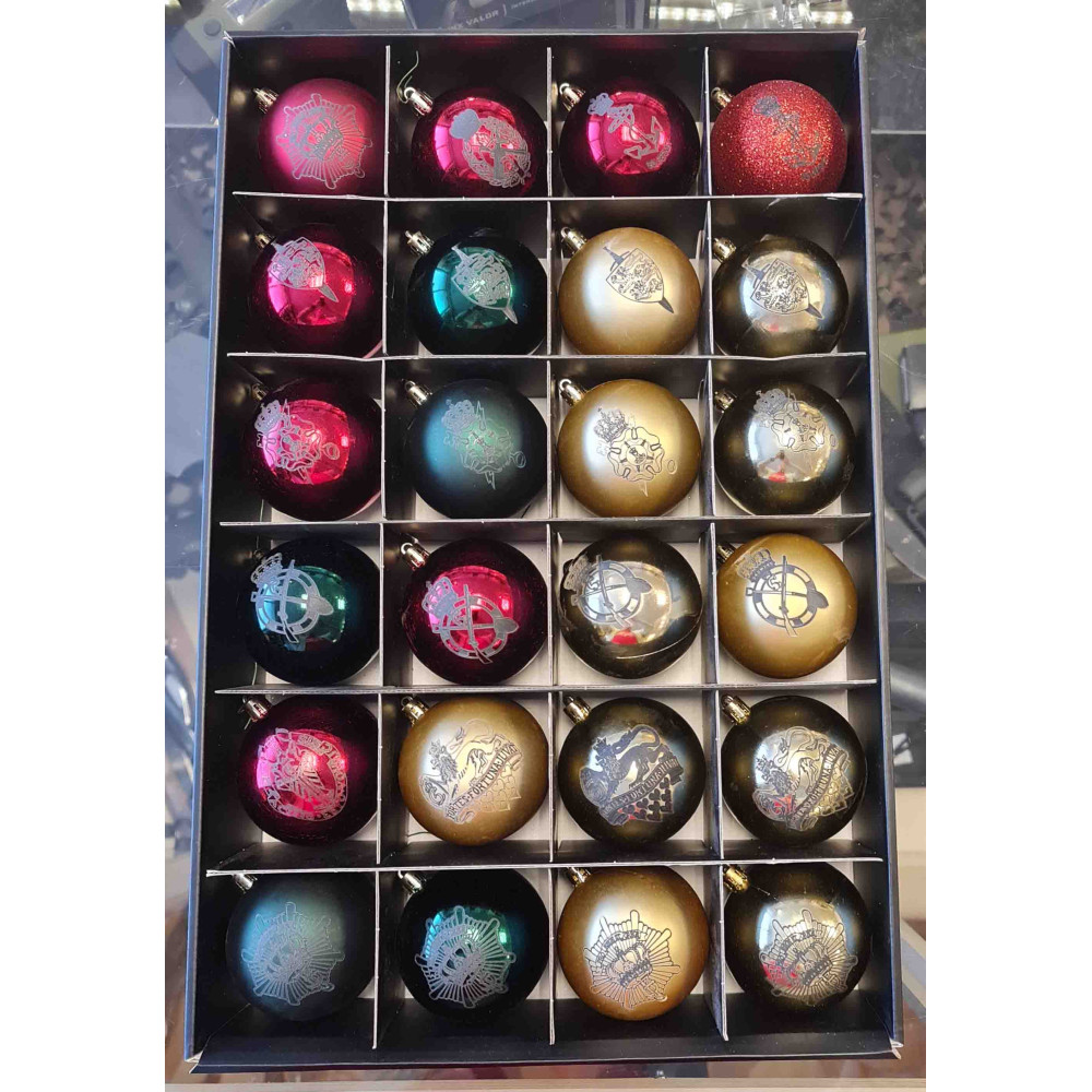 Julekugle med Regimentsmotiv, 3 stk.