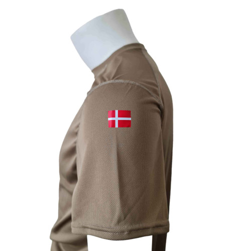 XGO - T-shirt, TAN-499 med HVK Fredericia, tryk på bryst