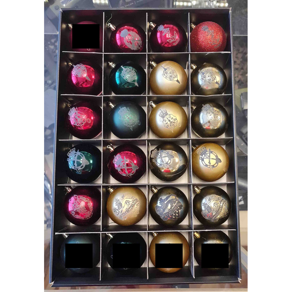 Julekugle med motiv, Søværnet, 3 stk.