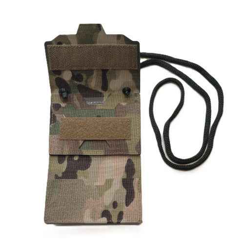 LANCER - ID og kortholder med halssnor, MultiCam