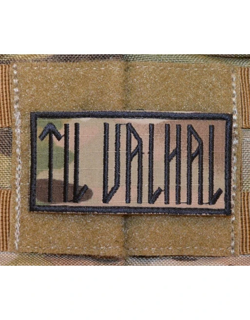 TIL VALHAL Patch, 8cm X 4cm, MultiCam TIL VALHAL Patch, 8cm X 4cm, MultiCam