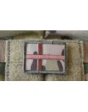 Dannebrog, Lille med Velcro, MultiCam