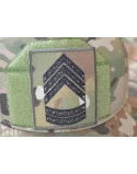 Feltgradstegn Oversergent, MultiCam på Velcro