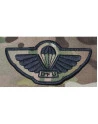 DFU Faldskærmsvinge, Sort/MultiCam, Iron On