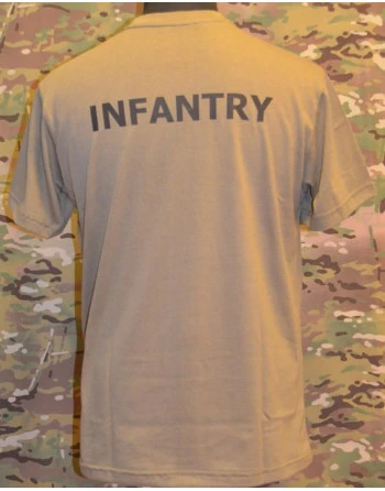 RAVEN - T-shirt, MTS-khaki - med INFANERY tryk
