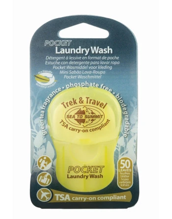Trek&Travel Pocket Laundry Wash 50 Leaf