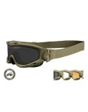 Wiley X - SPEAR Dual Smoke/Clear/Rust Tan Frame