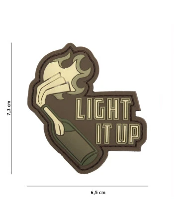 PATCH 3D PVC LIGHT IT UP MULTI