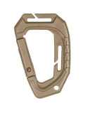 MIL-TEC - 2 stk. Taktisk Karabin med webbing holder, Coyote