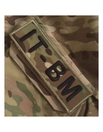 IT-BM ærmemærke, MultiCam på velcro