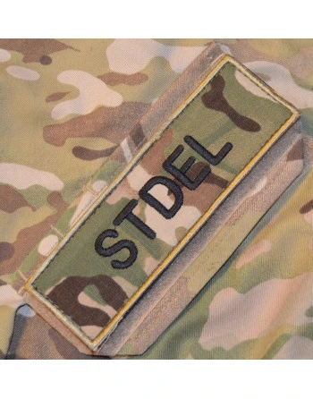 STDEL ærmemærke, MultiCam på velcro