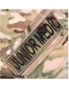 JUNIOR MEDIC ærmemærke, MultiCam på velcro
